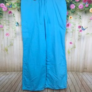 Used scrub pant blue